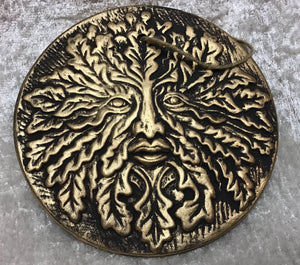 Green Man Wall Plaque