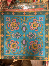 Lotus ‘Crewel Embroidered Cushion Covers