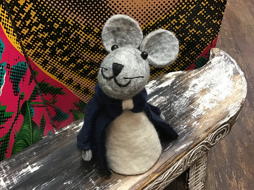 Large Boy Mouse - 19 x 9cm