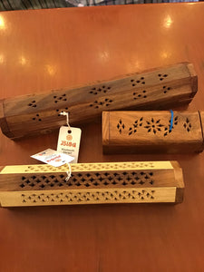 Incense Holder, Box, Wooden, various sizes