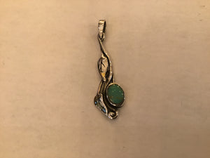 Pendant - Leaf Gem