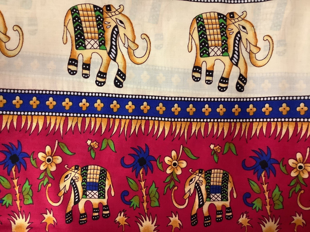 Elephant Multi-Colour Sarong