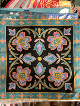 Lotus ‘Crewel Embroidered Cushion Covers