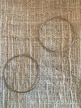 Fine Silver Hoop 60mm