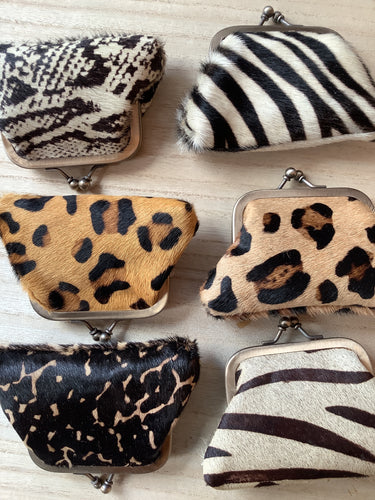 Fur Clutch Coin Purse