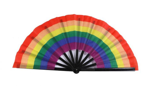 Large Rainbow Flick Fans