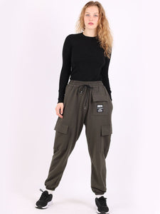 Italian Plain Flap Joggers