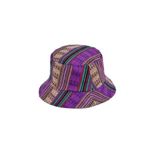 Nepal Bucket Hat Purple