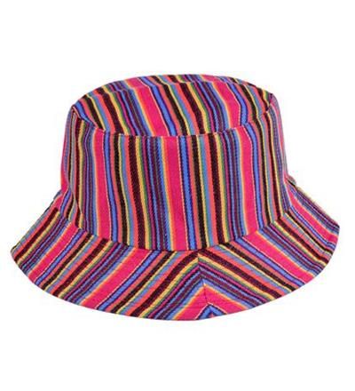 Nepal Bucket Hat Pink