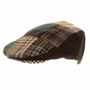 Men's Patchwork Flat Cap