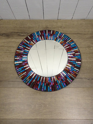 Striking Silver Mirror