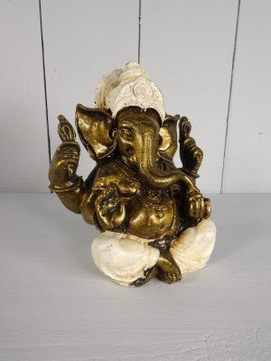 White Resin Ganesha