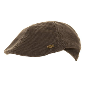 HUGO Cord Flat Cap with H Logo