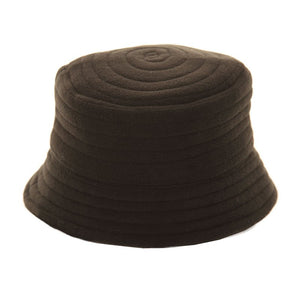 Ladies Thick Ribbed Fleece Hat with Up or Down Brim