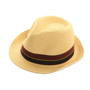 Straw Trilby / 2 Assorted Bands