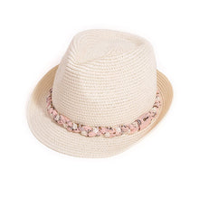 Straw Trilby Plaited Band